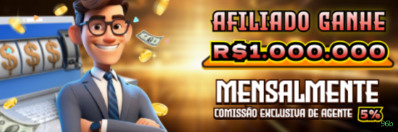Imagem promocional da 96b mostrando a plataforma e suas vantagens